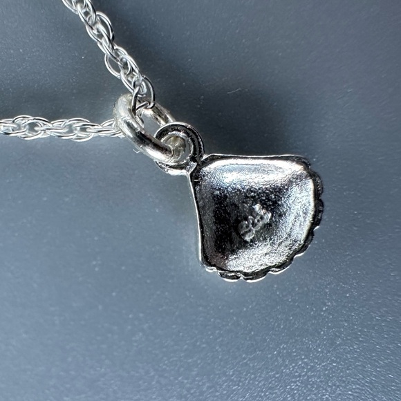 Sterling Silver Petite Sea Shell Necklace - Picture 7 of 10